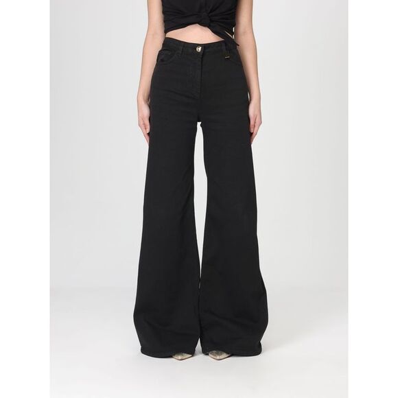 Elisabetta Franchi Jeans Woman Black